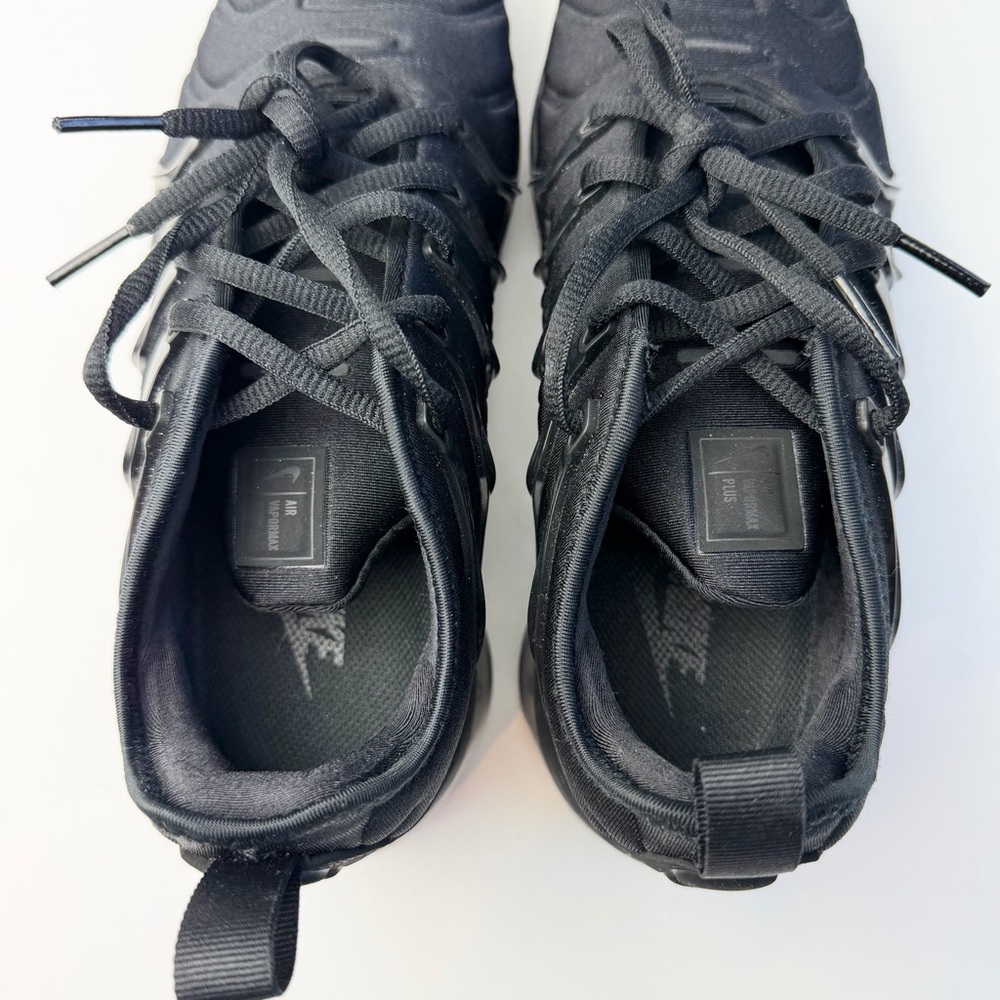 Nike Air Vapor Max Plus Black Sneakers Women’s 7 - Picture 6 of 12
